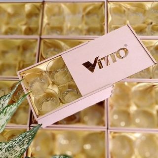 cốc thủy tinh in logo và hộp gỗ