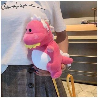 Túi đeo chéo khủng long dễ thương sẵn 2 màu siêu xinh