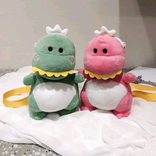 Túi đeo chéo khủng long dễ thương sẵn 2 màu siêu xinh