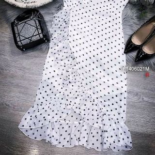 Đầm 2s bi bèo tà