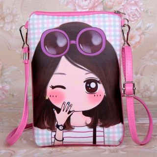 túi đeo chéo hoạt hình nhiều mẫu dễ thương