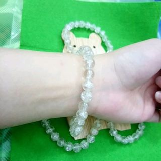 chuỗi đeo tay nữ đá tuyết 8li