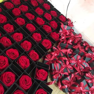 Sỉ hộp đầu hồng nhung đựng son giá tốt nhất nhất