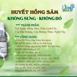 Huyết Hồng Sâmđặc trị các loại mụn tái tạo mọi làn da giá sỉ