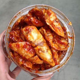 Mực rim me nguyên miếng Nha Trang hộp 200g