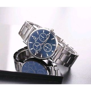Đồng hồ nam gnv dây thép