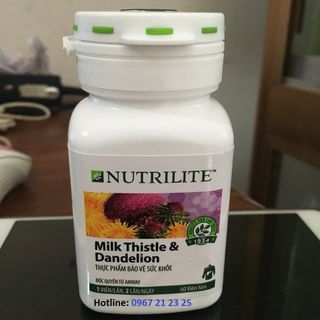Thực phẩm chức năng bảo vệ gan Nutrilite Milk Thistle Dandelion