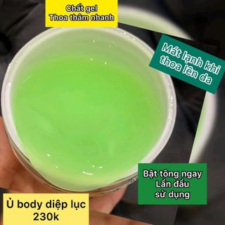Ủ Body diệp lục COLLAGEN st