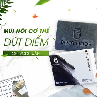 BODY ODOR XÀ PHÒNG TRỊ MÙI HÔI NÁCH