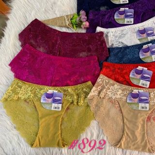 Quần lót ren phối cotton gân 892