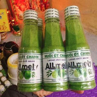 Muối ớt chanh All mely hộp 220g