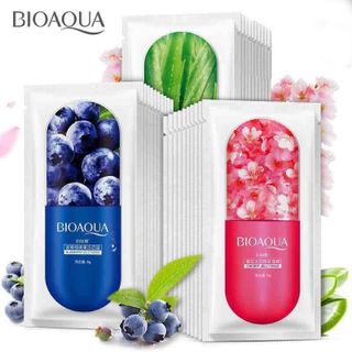 Mặt nạ ngủ dưỡng da mụn cấp ẩm thải độc hình viên thuốc Jelly Mask Bioqua