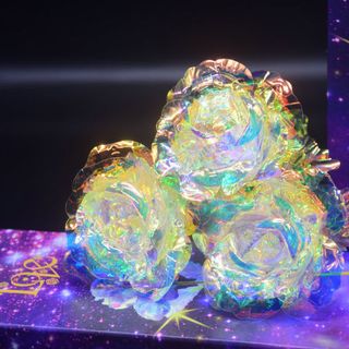 Hoa Hồng Galaxy Phát Sáng