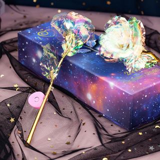 Hoa Hồng Galaxy Phát Sáng