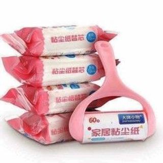 Cây lăn bụi quần áo kèm lõi thay thế