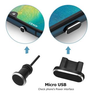 Nắp bịt chống bụi cho Sạc và Tai nghe Smartphone