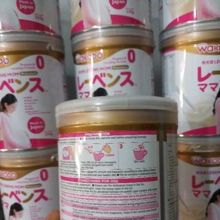 Sữa bột Wakodo LEBENS MOM dành cho mẹ bầu và sau sinh Nhật Bản