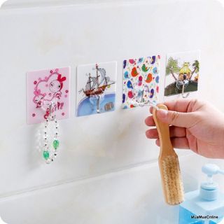 móc dán tường 3D siêu dính hàng chuẩn miễn phí ship tại tphcm
