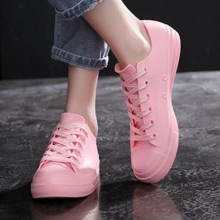 Giày sneaker nữ chống nước chất liệu nhựa dẻo không đau chân 502