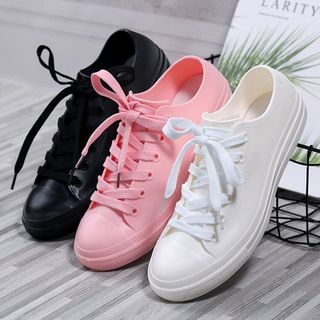 Giày sneaker nữ chống nước chất liệu nhựa dẻo không đau chân 502