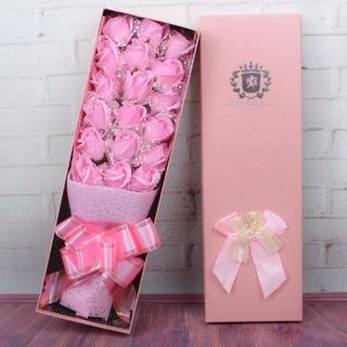 SỈ hoa hồng 18 bông kim tuyến