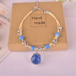 vòng tay vòng đeo tay ép hoa khô