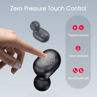 Tai Nghe Nhét Tai Bluetooth 50 Mini True Wireless Haylou GT1 - Chống nước IPX5 - Tặng Túi Đựng Kèm