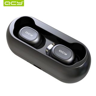 Tai Nghe Không Dây Bluetooth 50 Mini True Wireless QCY-T1 - Chống nước IPX4 - Chống ồn - Tặng Túi Đựng Kèm