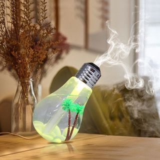Máy phun sương tạo ẩm hình bóng đèn đổi 7 màu