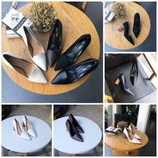 Giày Bal gót lăn gỗ 7p cực sang