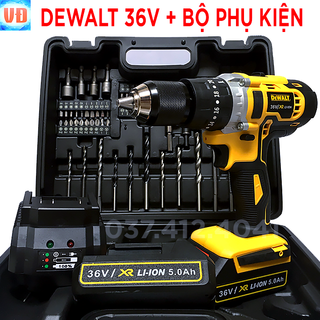 MÁY KHOAN PIN DEWALT 36V CÓ PHỤ KIỆN 70 CHI TIẾT giá sỉ