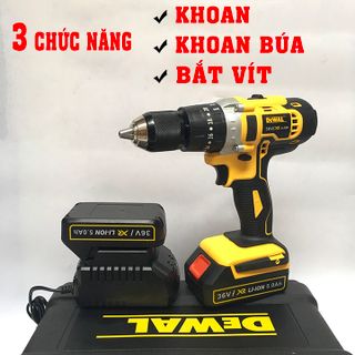 MÁY KHOAN PIN DEWALT 36V CÓ PHỤ KIỆN 70 CHI TIẾT