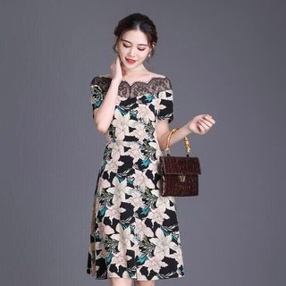 ĐẦM XÒE HOA CAO CẤP ĐỦ SIZE 39-70KG