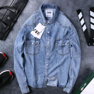 áo denim cực chất
