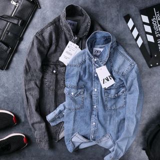 áo denim cực chất