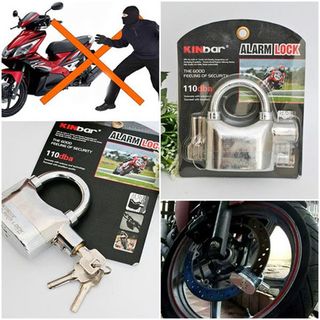 Ổ khóa báo động chống trộm Kinbar Màu đen