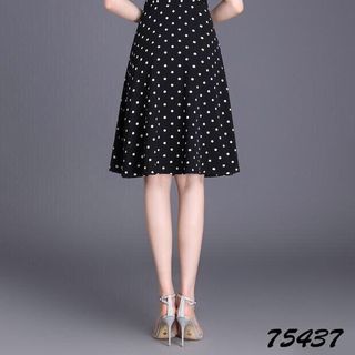 ĐẦM XÒE CHẤM BI THANH LỊCH SANG TRỌNG ĐỦ SIZE 39-70KG