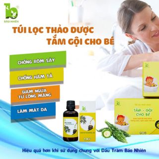 Túi lọc thảo dược tắm bé Bảo Nhiên giá sỉ