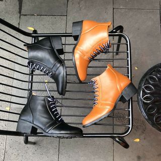 Giày Boot cột dây đẹp sang trọng