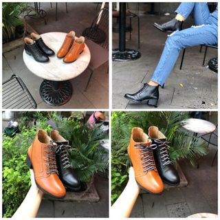 Giày Boot cột dây đẹp sang trọng