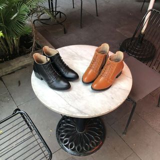 Giày Boot cột dây đẹp sang trọng