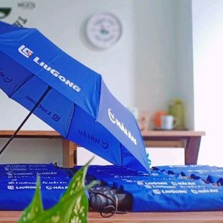 quà tặng quảng cáo ô gấp 3 in logo