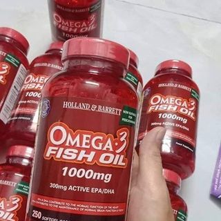 OMEGA3 – Sản xuất tại Anh quốc bởi HOLLAND BARRET - HAPPY KISS