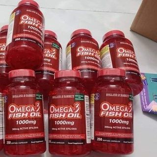 OMEGA3 – Sản xuất tại Anh quốc bởi HOLLAND BARRET - HAPPY KISS
