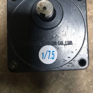 Motor giảm tốc 60W trục phi 15-mặt bích 9cm