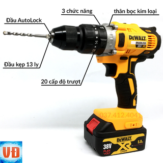 MÁY KHOAN PIN DEWALT 38V - ĐA NĂNG