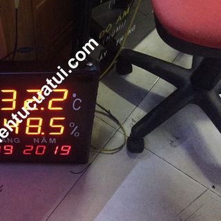 Đồng hồ nhiệt độ - Độ ẩm - Ngày Tháng Năm - DHC004