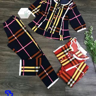 Lụa caro phối ren mới