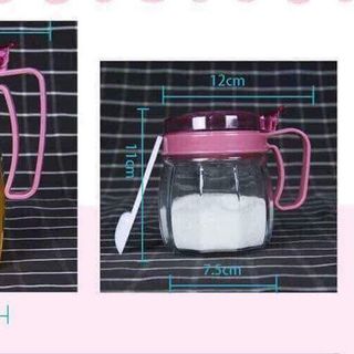 Set 5 lọ thủy tinh đựng gia vị tiện dụng