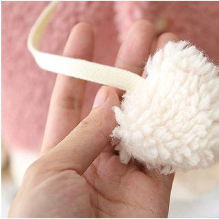 Áo khoác lông có nón tai thỏ phong cách Hàn Quốc dễ thương cho bé